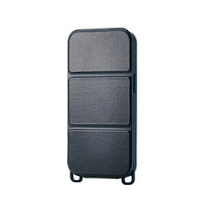���G���R�� iPhone 16e �\�t�g���U�[�P�[�X �c�^�t���b�v ���Εt �l�C�r�[ PM-A25SPLFYTNV