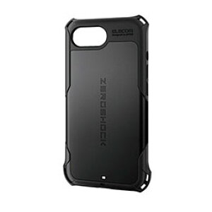 ☆エレコム iPhone 16e ZEROSHOCK ケース ブラック PM-A25SZEROBK