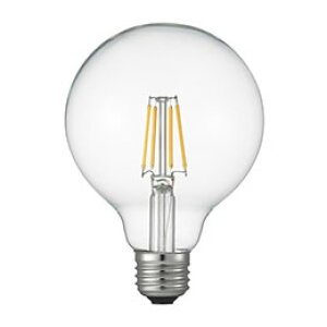 ��YAZAWA �t�B�������gLED 40W G95 �{�[���` E26 CL LDG5LG95C