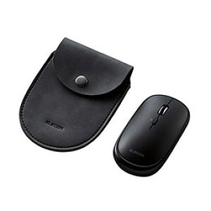 ☆エレコム マウス/Bluetooth/4ボタン/薄型/充電式/3台同時接続/ブラック M-TM15BBBK