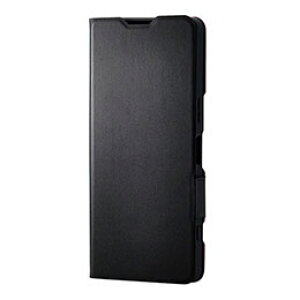 ���G���R�� Xperia 1 VII �\�t�g���U�[�P�[�X ���^ ���Εt �u���b�N PM-X251PLFUBK