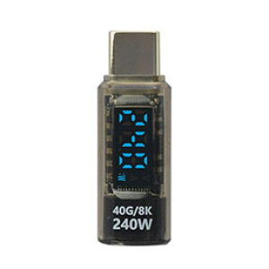 {gXgeNmW[ USB4Ή TYPE-C d̓fBXvC240W XPgubN TCTC-DSP240-SBK