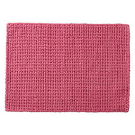 ☆山崎産業 SUSU抗菌ふわふわ雲ごこちバスマット ローズピンク 35×50cm MMT05783