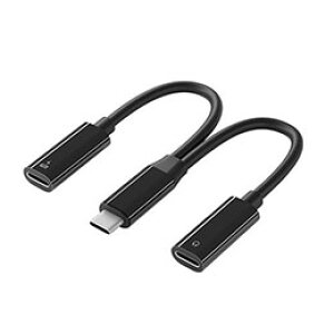 PGA USB-C[d|[gt USB-C to USB-C CzϊA_v^ ubN PG-TYCCHG01BK