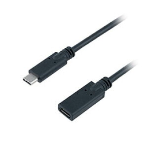 ��MCO USB3.2�����P�[�u�� Type-C 0.5m �u���b�N USB�P�[�u����L�΂��������ɕ֗��ȉ����P�[�u���ł� USB-EC3005BK