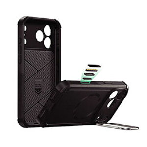 ESR Cyber Armor X^htϏՌP[X for iPhone 17 Pro ubN ES27902i17PR