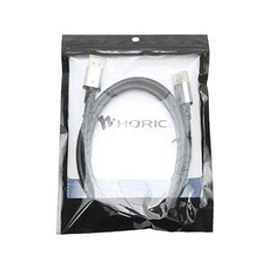��HORIC �z�[���b�N DisplayPort�P�[�u�� 1.4�K�i�����i 8K/60p�E4K/120p�Ή� 1m �V���o�[ DP10-046SB