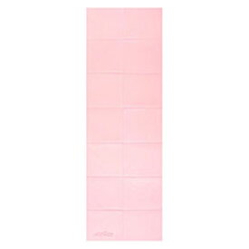 ☆ライズクリエイション creer 折りたたみヨガマット 持ち運び用バッグつき ライトピンク C084-lightpink