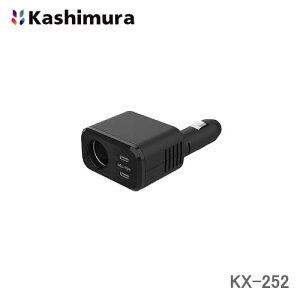 �J�V���� �_�C���N�g�^�C�v���݃\�P�b�g DCx1 USB TYPE-Cx2 PD65W KX-252