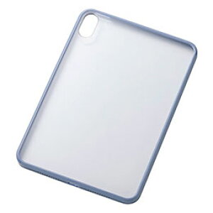 ���G���R�� iPad mini(A17 Pro) �N���A�P�[�X �n�C�u���b�h �w�ʃN���A �u���[�O���[ TB-A25STSLOBG