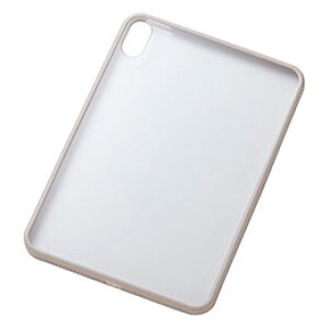 ���G���R�� iPad mini(A17 Pro) �N���A�P�[�X �n�C�u���b�h �w�ʃN���A �O���[�W�� TB-A25STSLOGB