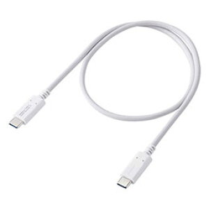 ���G���R�� USB2.0�P�[�u�� USB Type-C TM - USB Type-C/240W 0.5m �z���C�g MPA-CCPE05WH