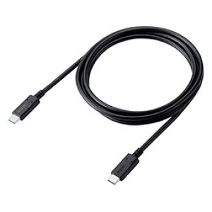 ���G���R�� USB2.0�P�[�u�� USB Type-C TM - USB Type-C/240W 1.5m �u���b�N MPA-CCPE15BK
