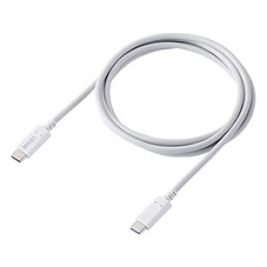 ���G���R�� USB2.0�P�[�u�� USB Type-C TM - USB Type-C/240W 1.5m �z���C�g MPA-CCPE15WH