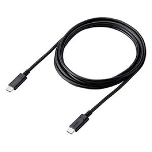 ���G���R�� USB2.0�P�[�u�� USB Type-C TM - USB Type-C/240W 2m �u���b�N MPA-CCPE20BK