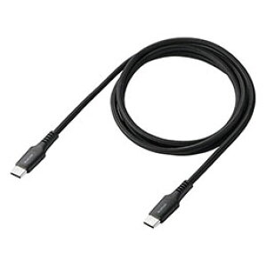 ���G���R�� USB2.0�P�[�u�� USB Type-C TM - USB Type-C/240W/���ϋv 1m �u���b�N MPA-CCPES10BK