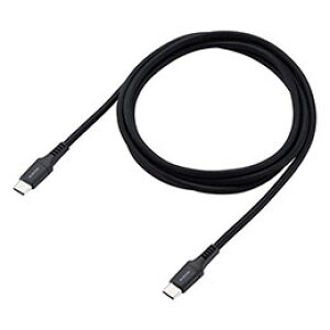���G���R�� USB2.0�P�[�u�� USB Type-C TM - USB Type-C/240W/���ϋv 1.5m �u���b�N MPA-CCPES15BK