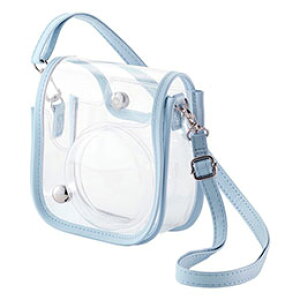 ���G���R�� instax mini 12�p(�`�F�L) �J�����P�[�X �N���A �u���[ IC-CCM12BU