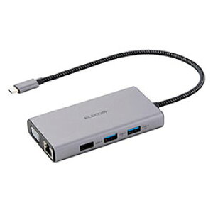 ���G���R�� USB Type-C TM Dual Display�Ή� 10in1�h�b�L���O�X�e�[�V���� DST-101BPSV