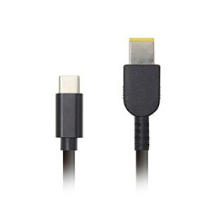 �������O�g�b�v USB Type-C �m�[�gPC�d���P�[�u�� 65W �p�^�^�C�v(Lenovo/NEC����)1.5m USBCTODCSQ-15M