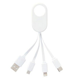 ���y10�{�Z�b�g�z 3in1USB�P�[�u�� 3��̃R�l�N�^�ŗl�X�ȓd�q�@��Ɛڑ��\ �R���p�N�g �S����130mm SP-35981X10