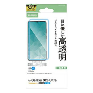 ���G���R�� Galaxy S26 Ultra �K���X�t�B���� ������ �u���[���C�g�J�b�g PM-G262FLGGBL