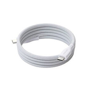 ���G���R�� �܂Ƃ܂�}�O�l�b�g�P�[�u��(USB Type-C - USB Type-C/���b�V��) 1m �z���C�g MPA-CCTMG10WH