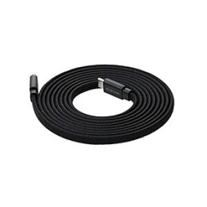 ���G���R�� �܂Ƃ܂�}�O�l�b�g�P�[�u��(USB Type-C - USB Type-C/�t���b�g) 2m �u���b�N MPA-CCTMGF20BK