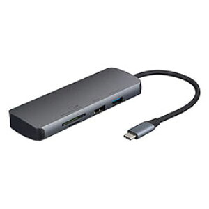 ���i�J�o���V PD�Ή� Type-C8in1�}���`�R�l�N�g �h�b�L���O�X�e�[�V���� 8�̋@�\��1�ɂ܂Ƃ܂� �O���[ UD-C15GY