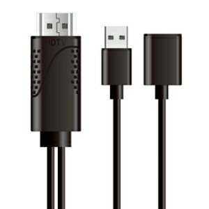 �����{�g���X�g�e�N�m���W�[ iPhone HDMI�~���[�����O�P�[�u�� (�u���b�N) IPHDMI-BK