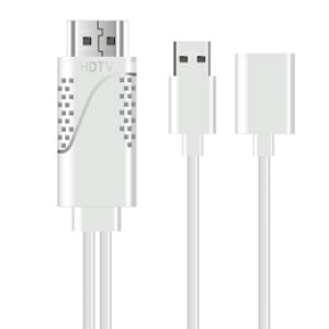 �����{�g���X�g�e�N�m���W�[ iPhone HDMI�~���[�����O�P�[�u�� (�z���C�g) IPHDMI-WH