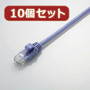 ��10�Z�b�g �G���R�� Gigabit ���炩LAN�P�[�u��(Cat6����) LD-GPY BU3X10