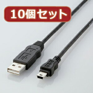 ��10�Z�b�g �G���R�� �G�RUSB�P�[�u��(A-miniB�E5m) USB-ECOM550X10