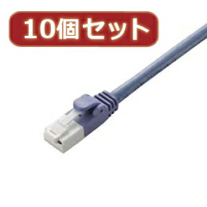 ��10�Z�b�g �G���R���@�c���܂�h�~LAN�P�[�u��(Cat5E) LD-CTT BU50X10