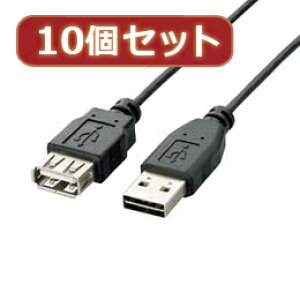 ��10�Z�b�g �G���R���@���ʑ}��USB�����P�[�u��(A-A) U2C-DE20BKX10