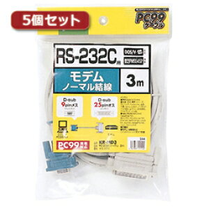 ��5�Z�b�g �T�����T�v���C RS-232C�P�[�u��(TA�E���f���p�E3m) KR-MD3X5