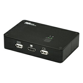 ☆ラトックシステム 4Kディスプレイ/USBキーボード・マウス　パソコン切替器 RS-250UHDP-4K