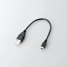 ☆エレコム USB2.0ケーブル(A-mini-Bタイプ) U2C-GMM025BK