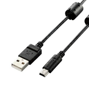 ☆エレコム デジカメ用USBケーブル(miniB) DGW-MF15BK