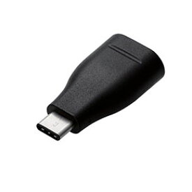 ☆エレコム スマートフォン用USB変換アダプタ/USB(Aメス)-USB(Cオス)/ブラック MPA-AFCMADBK