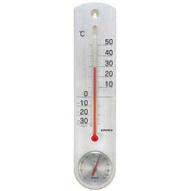 ☆EMPEX 温度・湿度計 くらしのメモリー温・湿度計 壁掛用 TG-6717 シルバー