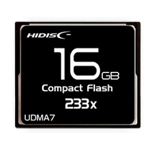 ��HIDISC CF�J�[�h 16GB 233x Read35MB/s MLC�`�b�v���� HDCF16G233XJP3