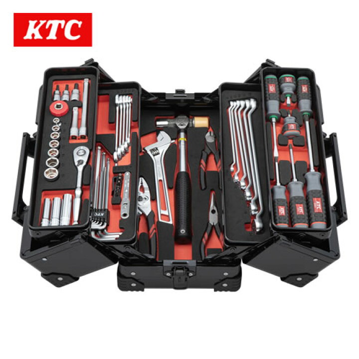 楽天市場】KTC 2026SKセール限定品 9.5sq.両開きメタルケースセット[56 