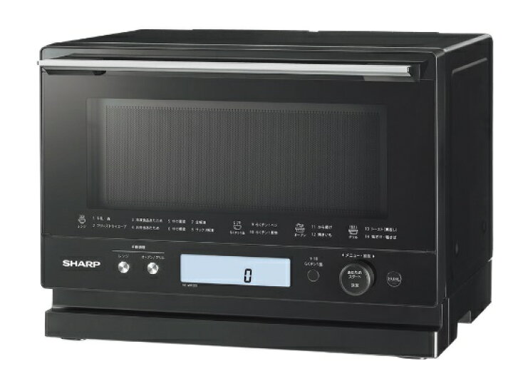 楽天市場】SHARP 過熱水蒸気オーブンレンジ 23L ブラック RE-WF233-B  