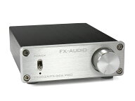 送料無料 FX-AUDIO- FX202A/FX-36A PRO [シルバー] TDA7492PEデジタルアンプIC搭載 ステレオパワーアンプ