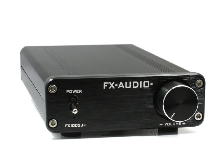 楽天市場】送料無料 FX-AUDIO- FX1002J+[ブラック]TDA7498E搭載