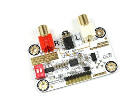 I2S [IIS] 入力DAC PCM5102A搭載32bit 384kHz DAC完成基板 Raspberry Pi 動作OK
