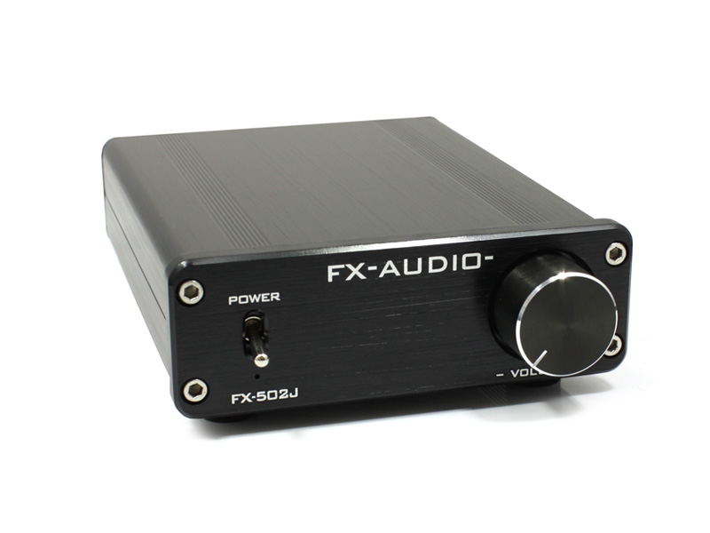 【送料無料】FX-AUDIO- FX-502J[ブラック] TPA3116搭載50W×2ch プリメインアンプ