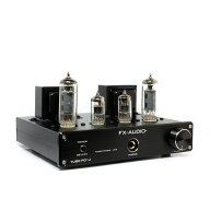 送料無料 [即納]FX-AUDIO- TUBE-P01J[ブラック]【チューニングモデル】シングルエンド純A級 真空管プリメ…