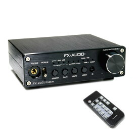送料無料 FX-AUDIO- FX-202J FUSION[ブラック]Tripath TA2020-020 デジタルアンプIC搭載 プリメインアンプ USB 入力 DAC 内蔵アンプ リモコン標準付属